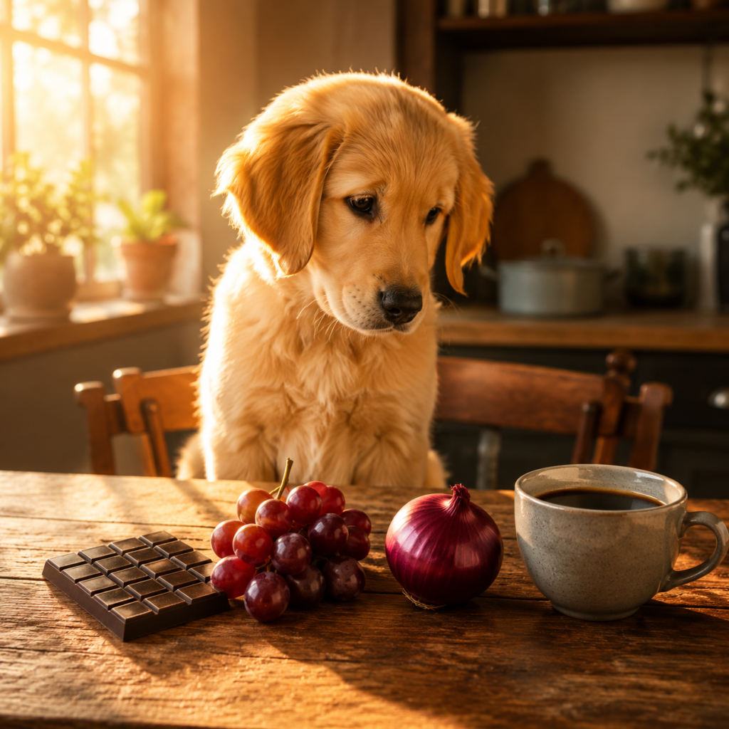چه غذاهایی برای سگ مضر است