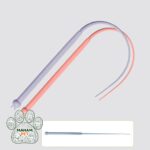 لنسر گربه مدل سیلیکونی وارداتی رنگ آبی کد2059 - تصویر 11