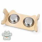 ظرف چوبی دوقلو شیب دار2156 - تصویر 4