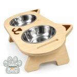 ظرف چوبی دوقلو شیب دار2156 - تصویر 5